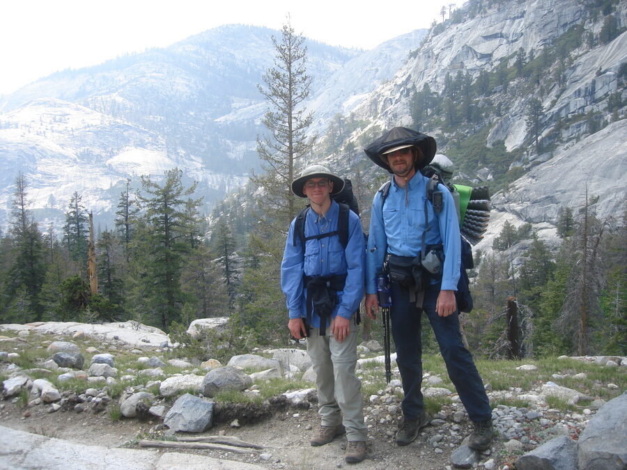Yosemite with Tim, June 2008.