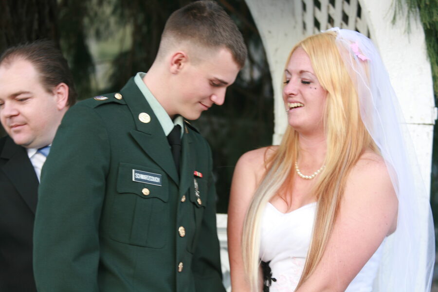 Donovan and Melissa, January 2011.
