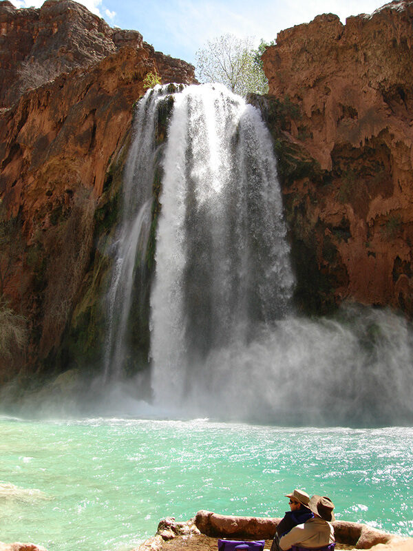 Havasu Falls, April 2006.