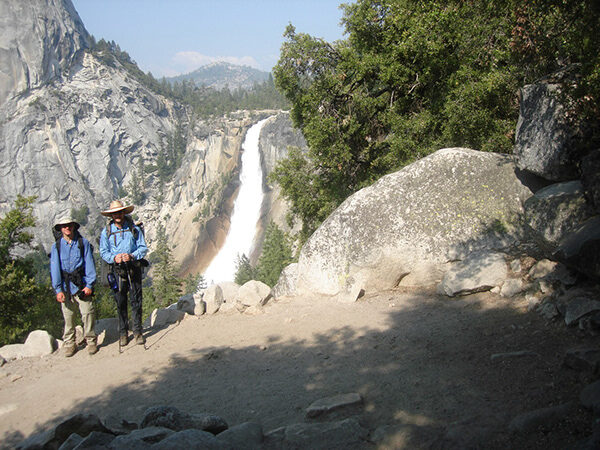 Nevada Fall behind us.