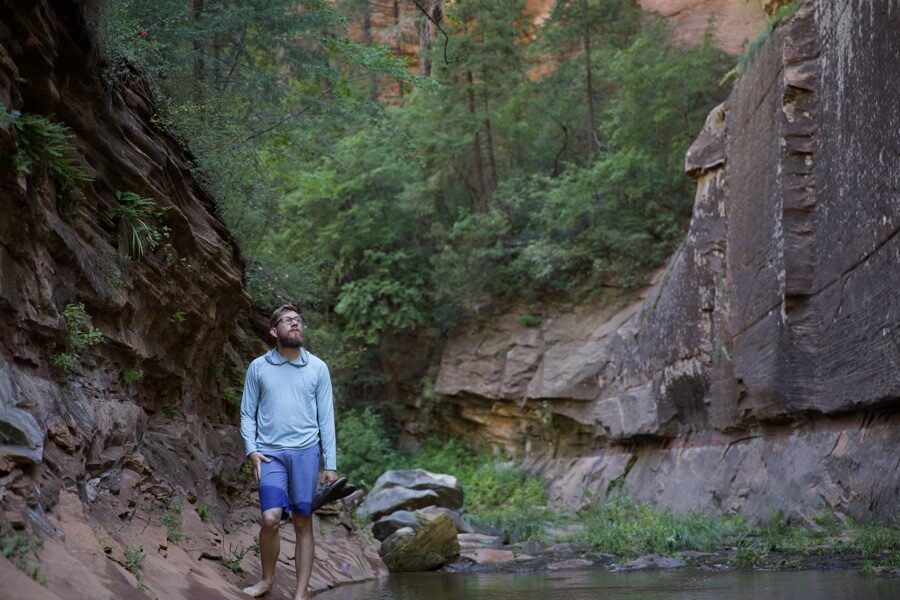 Same canyon, cold water.