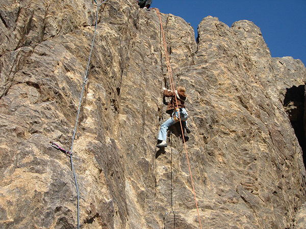 The crag.