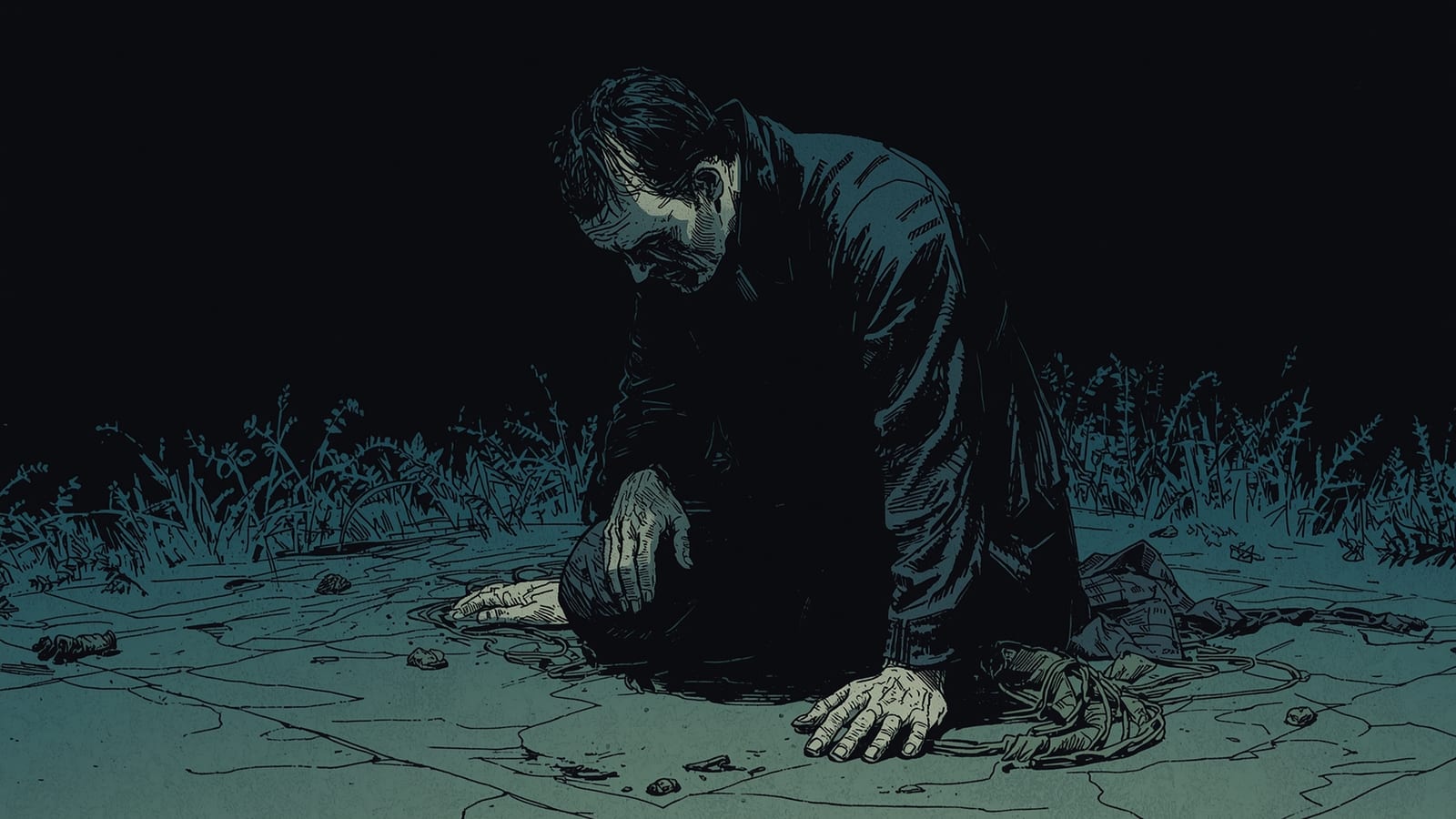 Panel 27, The Sitting Down.