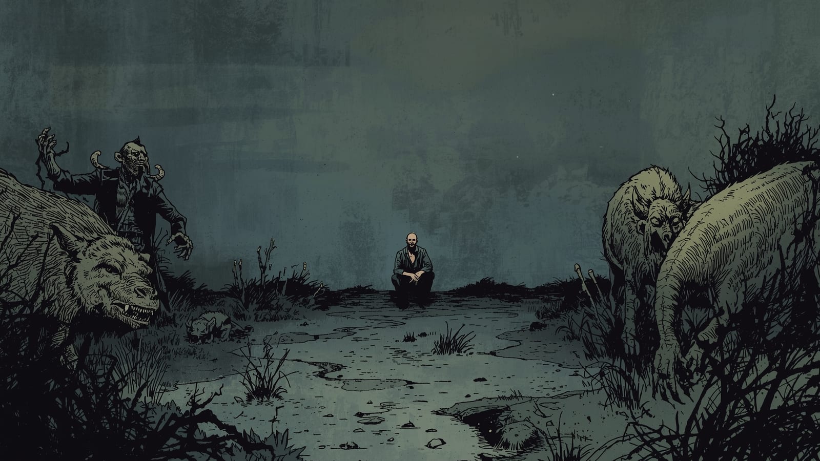 Panel 47, And Then He Sat Down Again