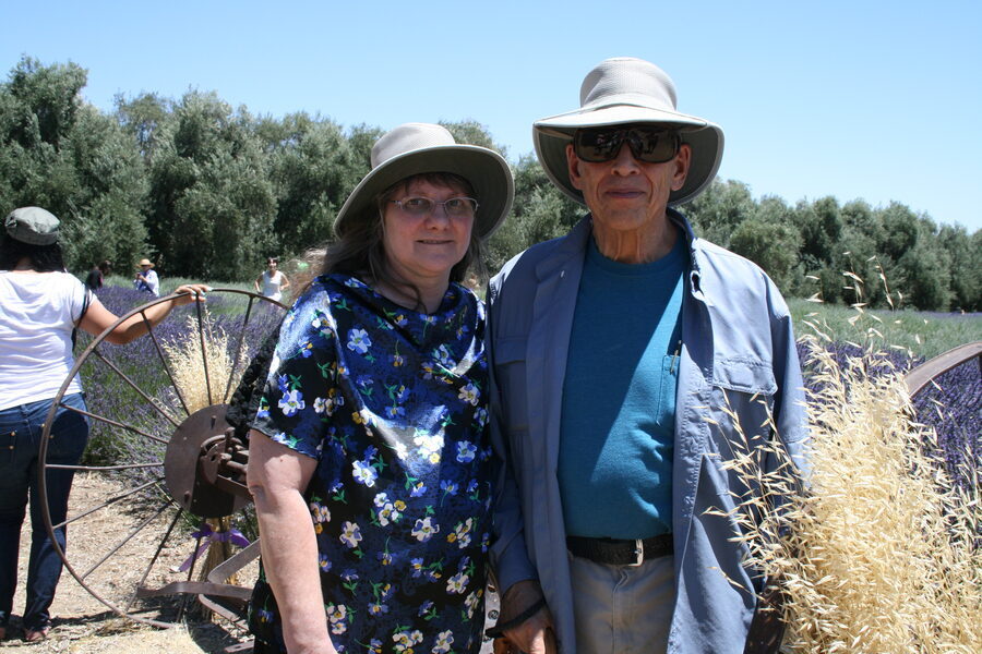 June 2014, with Gordon.